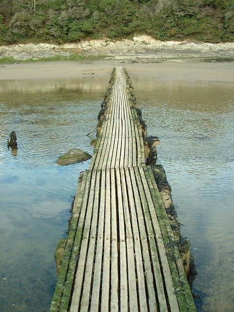 Tidal Bridge near Newquay