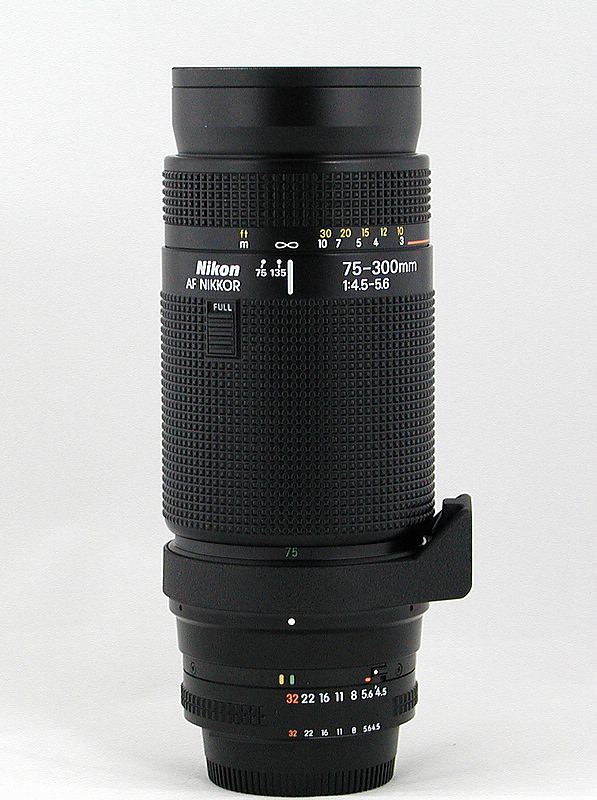 Nikon Lens AF Nikkor 75-300mm f4.5-5.6 | Qian Robot | Flickr