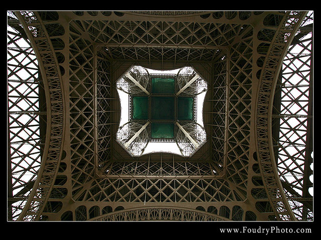 Eiffel Tower abstract