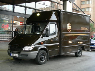UPS Sprinter | Boxvan on a Mercedes 