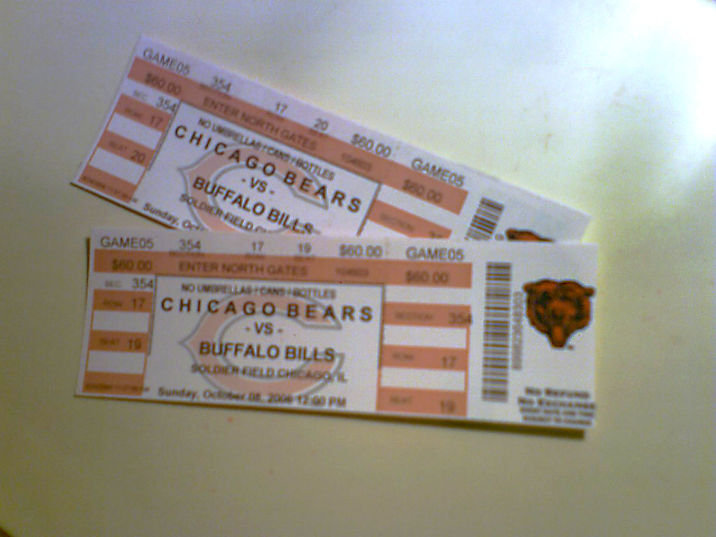 the bears tickets