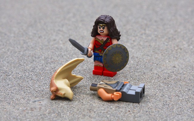 Wonder Woman Loses Her Patience