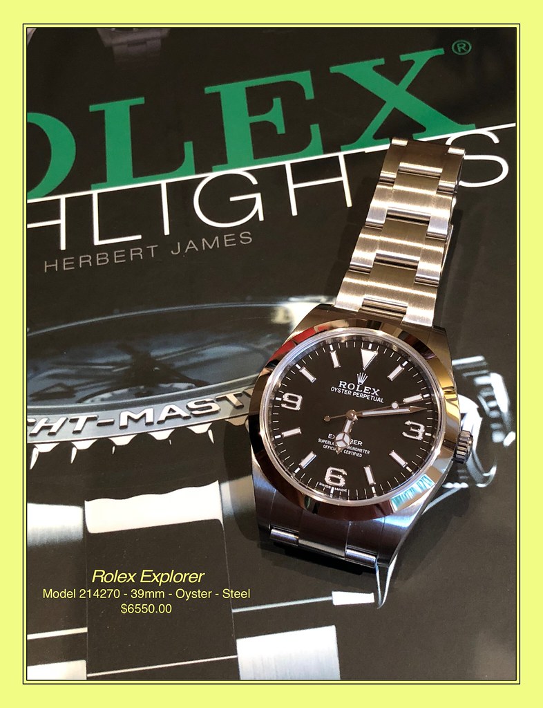 Rolex Explorer summary poster | Mark 