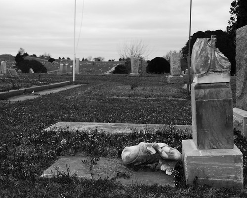 hominy oklahoma cemetery statue headstones broken osagecounty