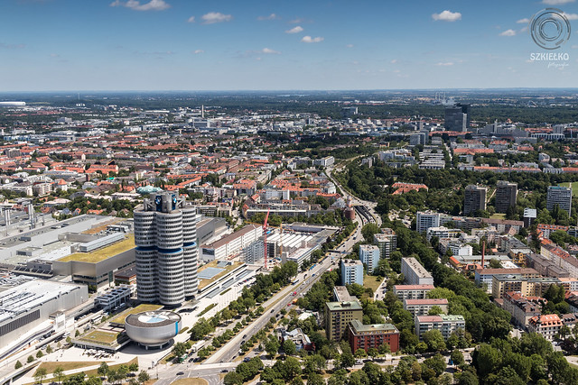 Typically MUNICH: Panorama from Olympiaturm
