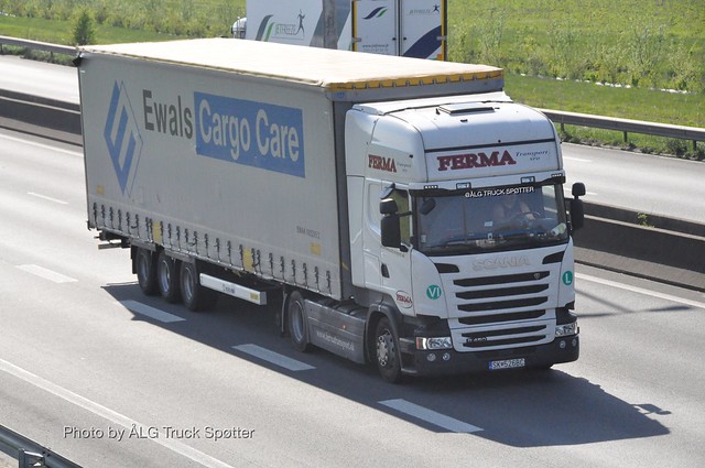 Scania R450 Topline. Ferma Transport (Slovaquie) + Ewals Cargo Care