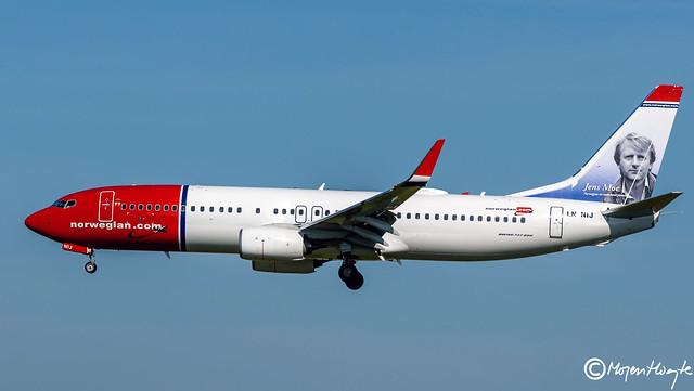 Norwegian Air Norway, Boeing 737-8JP(WL), LN-NIJ, 42094, Jens Moe, Maj 2018
