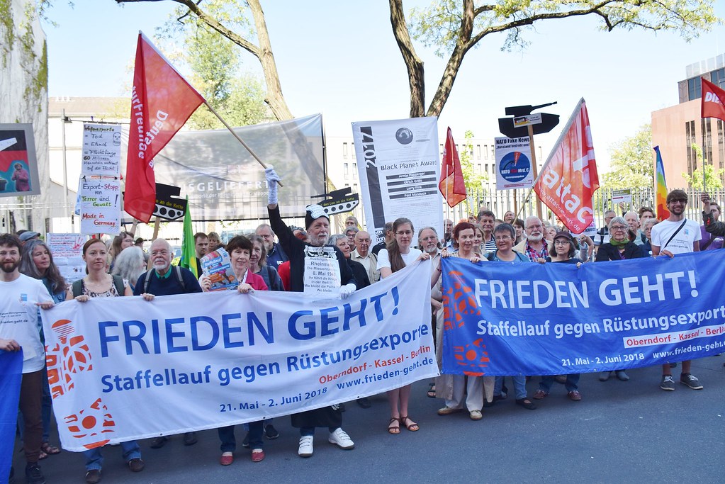 08.05.18: Protest-Kundgebung: Rheinmetall entrüsten!