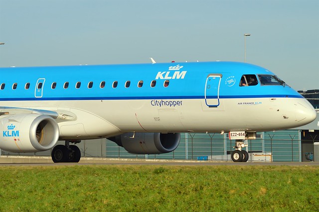 KLM Cityhopper PH-EZZ Embraer ERJ-190STD (ERJ-190-100) cn/19000654 