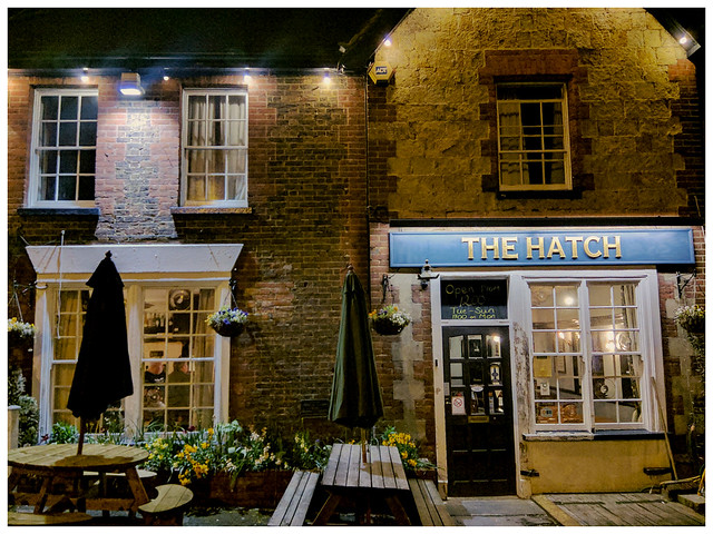 The Hatch Public House building of local interest. Historically a favourite of the art students from Reigate Art School which was in Blackborough Road.