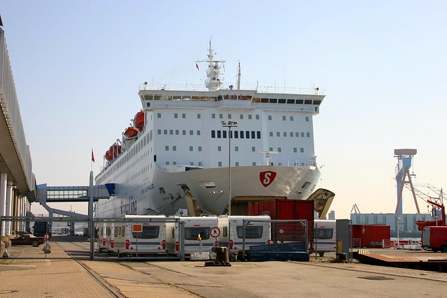Stena Line: Fährschiff STENA GERMANICA in Kiel