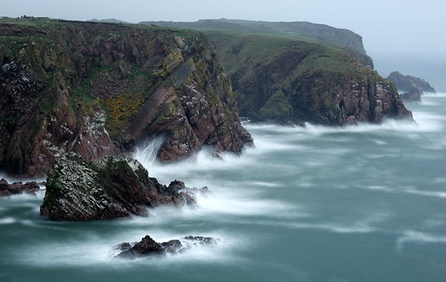 aberdeenshire bullersofbuchan peterhead scotland longexposure landscape cliffs water sea ocean canon canon6d leefilter