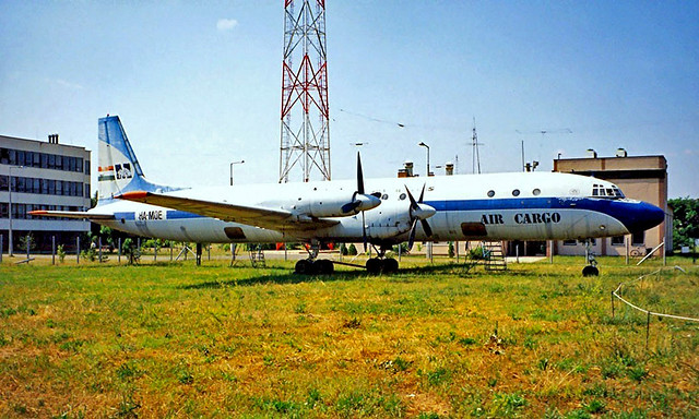 HA-MOE   Ilyushin IL-18V [182005505] (Air Cargo) Szolnok Museum~HA 17/06/1996