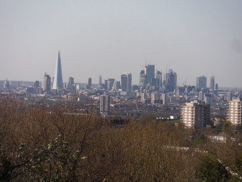 The City of London, from One Tree Hill SWC Short Walk 41 - Nunhead, Honor Oak and Peckham Rye