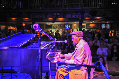 Henry Gray at WWOZ's 30th Annual Piano Night - April 30, 2018. Photo by Michael E. McAndrew Photography.