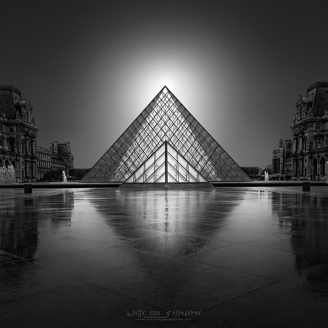 Enlightenment V  - Louvre Museum Pyramid Paris