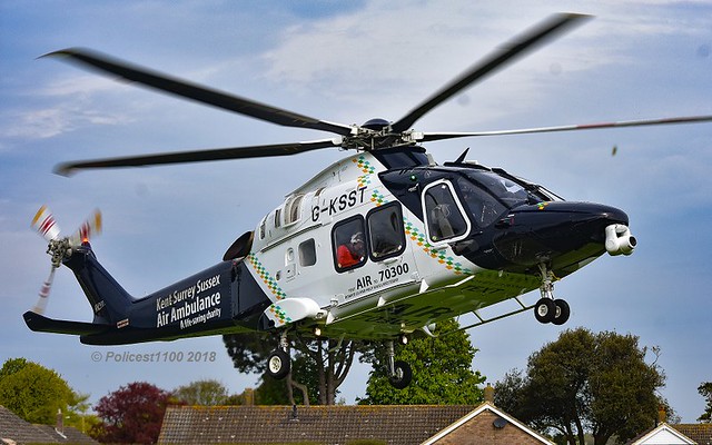 Kent Surrey Sussex Air Ambulance Leonardo AW169 G-KSST