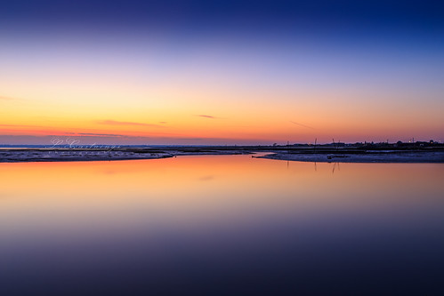 "Couleurs matinales" - Gujan-Mestras (33) by Artpictureslc, sunrise lever soleil paysage lanscape couleur nuance canon ciel mer sea sky