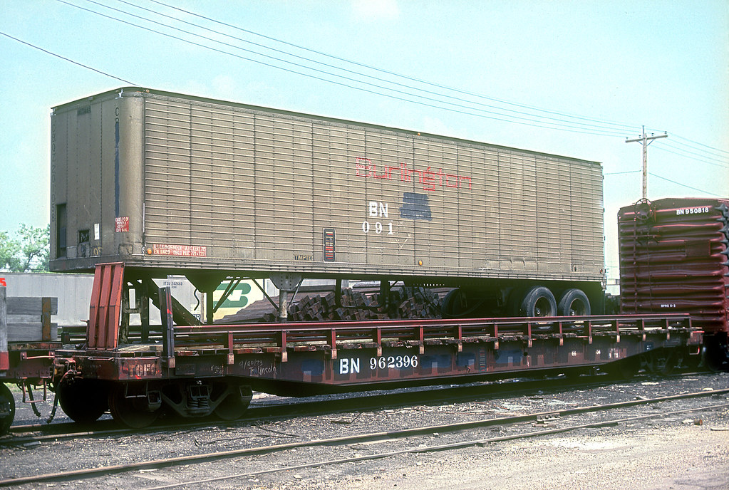 BN 962396 | Burlington Northern Railroad 962396 with BN 091 … | Flickr