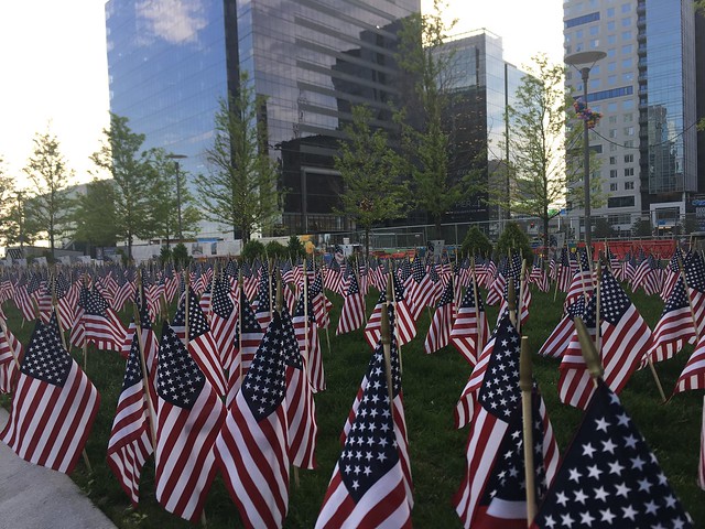 Boston - Memorials for the Fallen Soldiers!