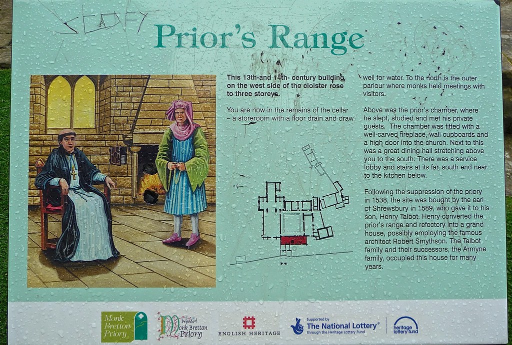 Monk Bretton Priory, Barnsley | Prior’s Range This 13th-and … | Flickr
