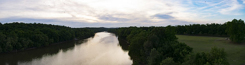 water river scene panorama