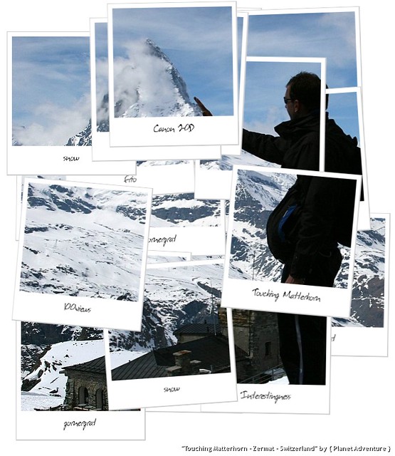 Matterhorn Hockneyized