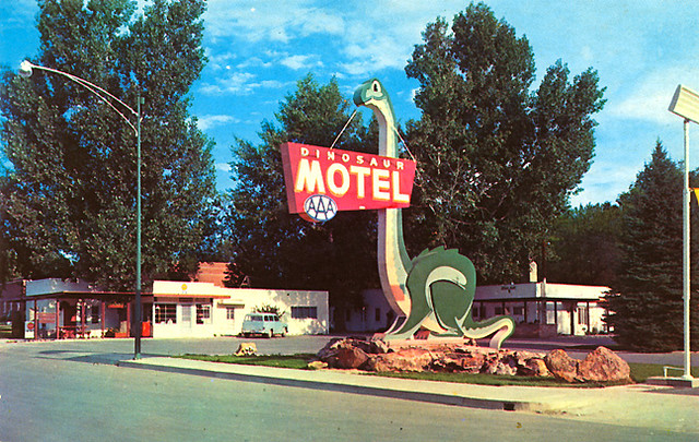 Dinosaur Motel, Vernal, Utah