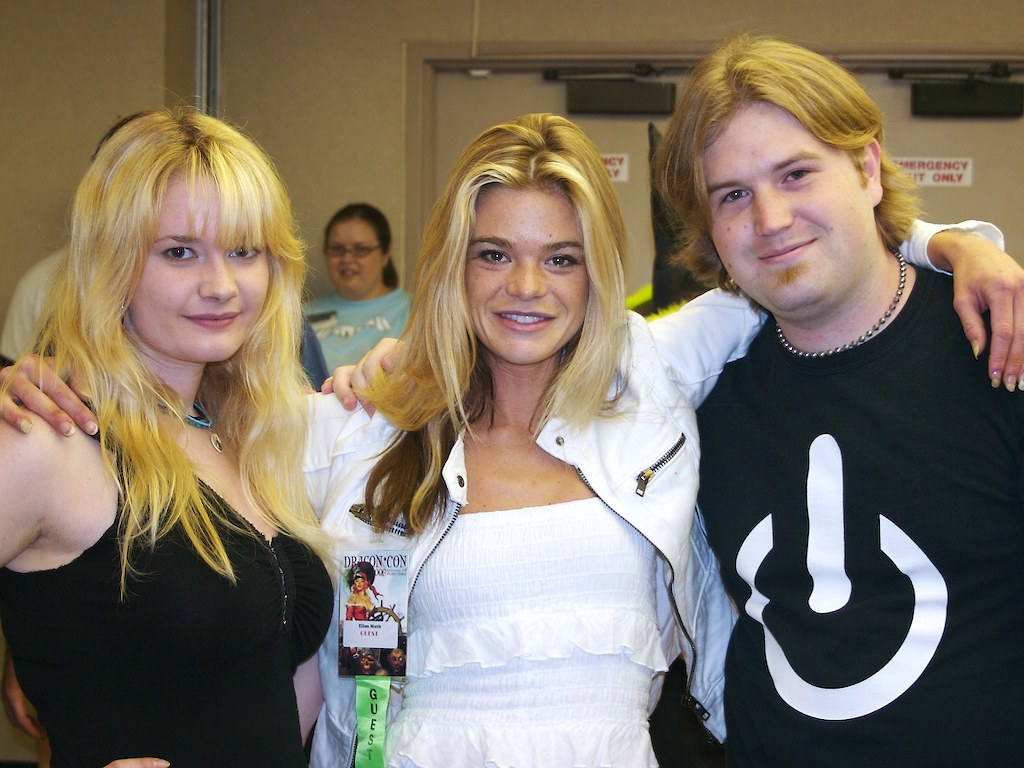 Sara, Ellen Muth and Myself