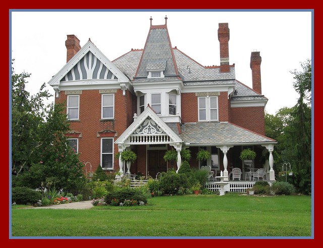 Victorian House, Grand Rapids, Ohio (Second Empire or Mansard style)