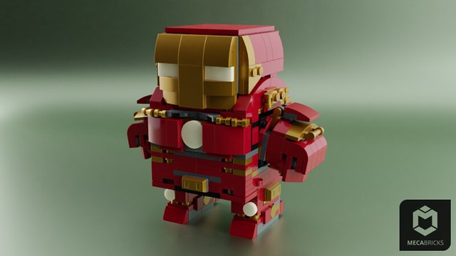 Brickheadz Hulkbuster Armor -- updated version has been uploaded