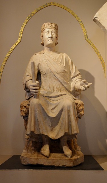 Roma. Museos Capitolinos. Carlos de Anjou, 1277. Arnoldo di Cambio