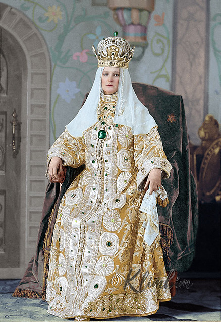 Alexandra Feodorovna, Costume Ball 1903 | Александра Фёдоровна в костюме к балу 1903 года