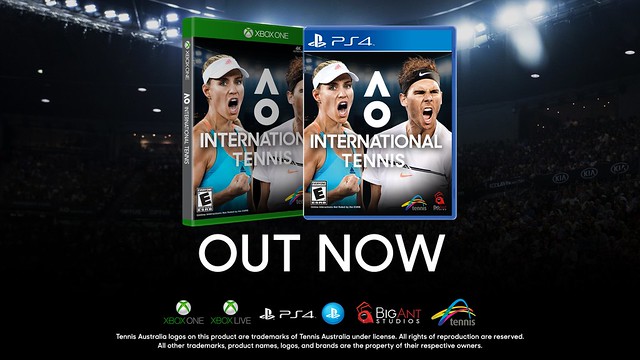 AO International Tennis Pack Shot