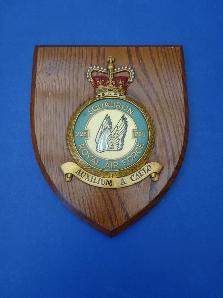 228 Squadron Royal Air Force,Wall Plaque | en.wikipedia.org/… | Flickr