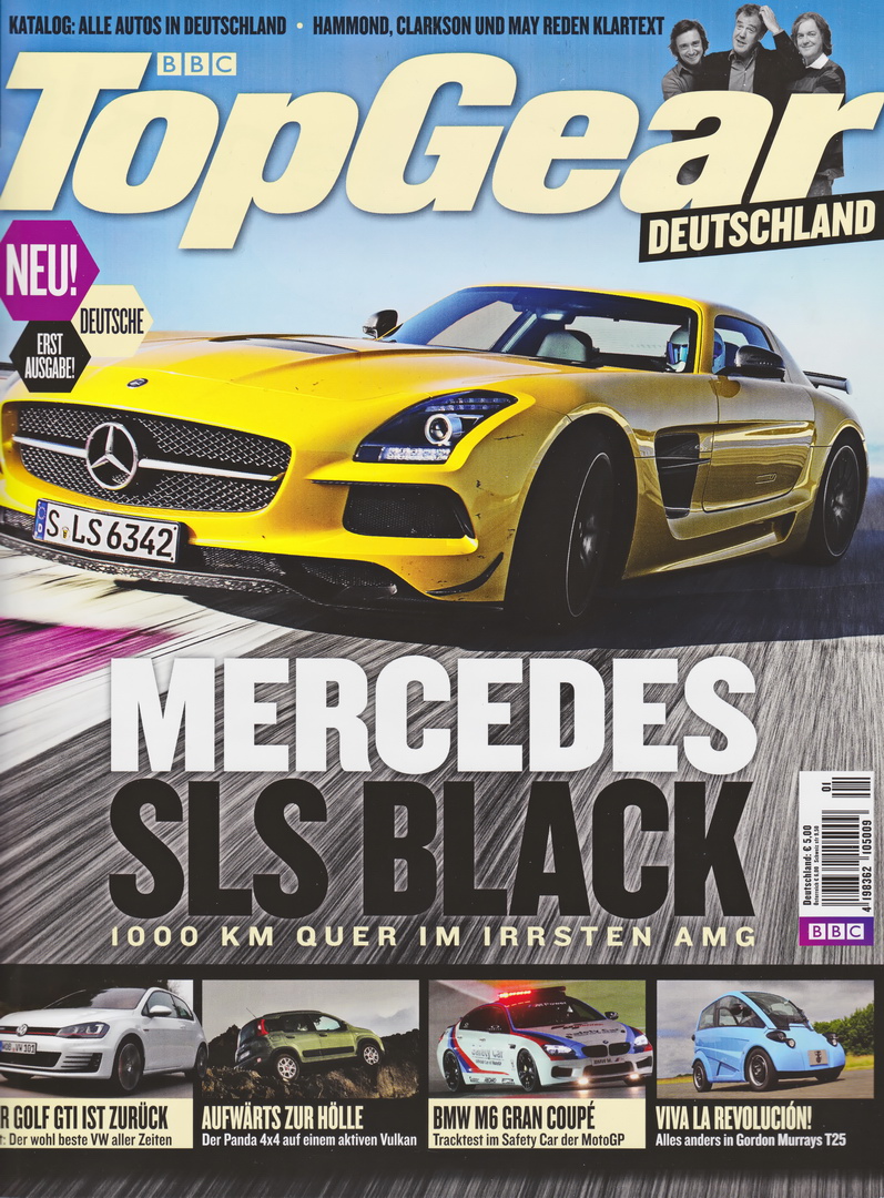 Image of BBC Top Gear Deutschland - 2013-01 - cover