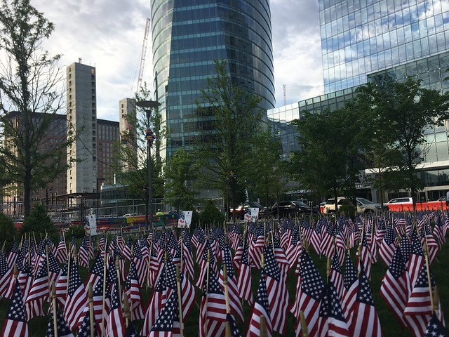 Boston - Memorials for the Fallen Soldiers!