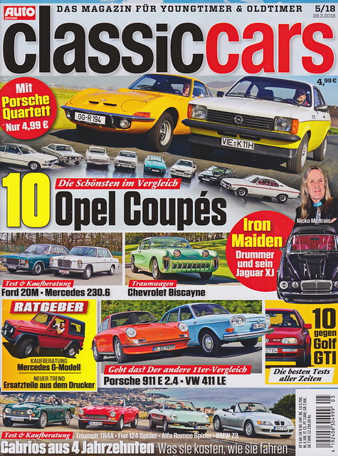Image of Auto Zeitung - Classic Cars 5/2018