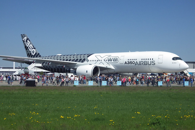Airbus A350-900 F-WWCF Airbus Industrie ILA 2018 Berlin