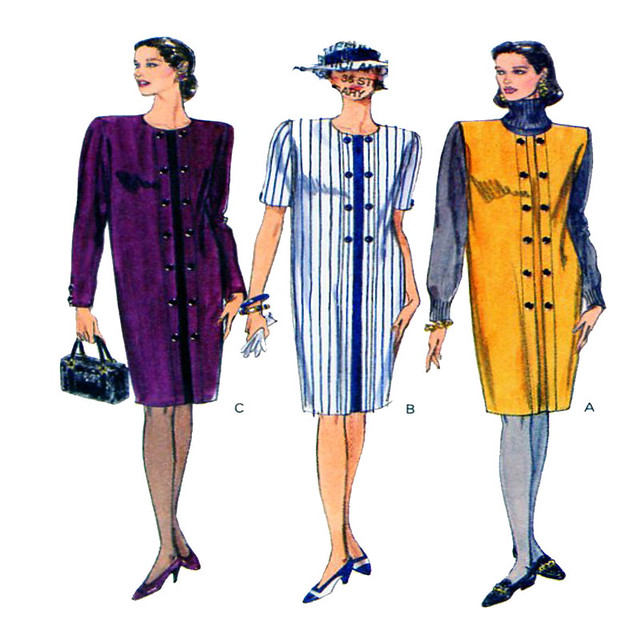 Vogue 7905 90s dress pattern