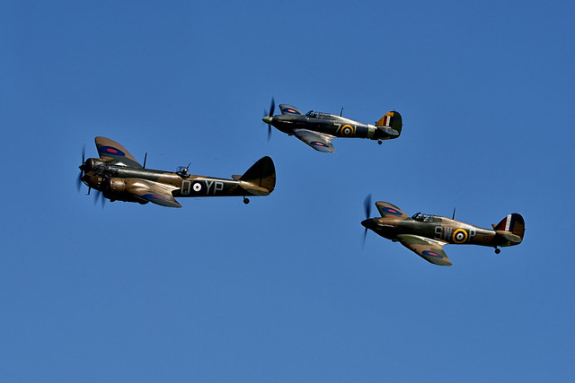 Blenhiem with Hurricanes