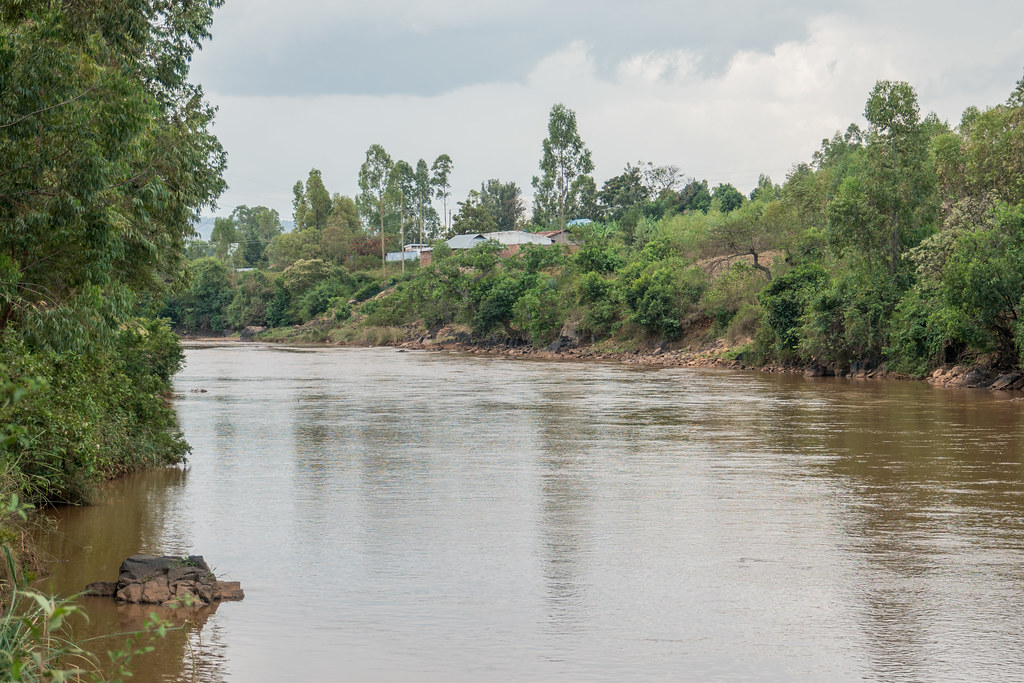 River catchment area, Sondu Basin.