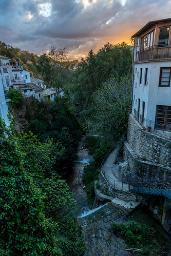 Sky is burning! by The eclectic Oneironaut, 2018 6d hdr andalucia canon eos jaen spain españa cazorla andalucía es sunset river