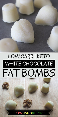 low carb keto white chocolate fat bombs | low carb keto whit\u2026 | Flickr