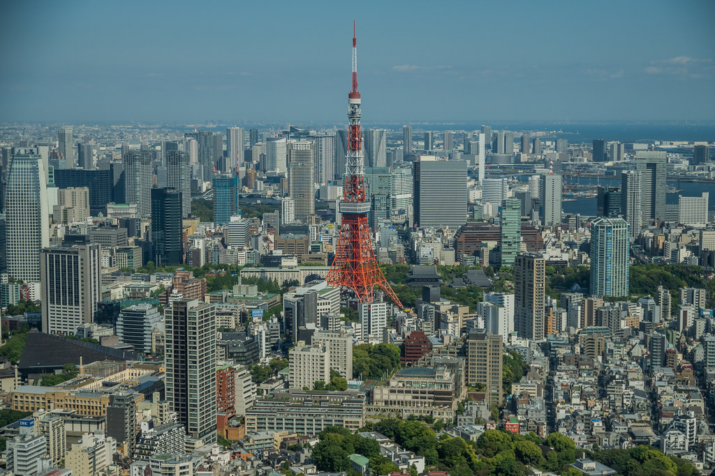Tokyo Tower From Roppongi Hills Tokyo City View Observatio Flickr