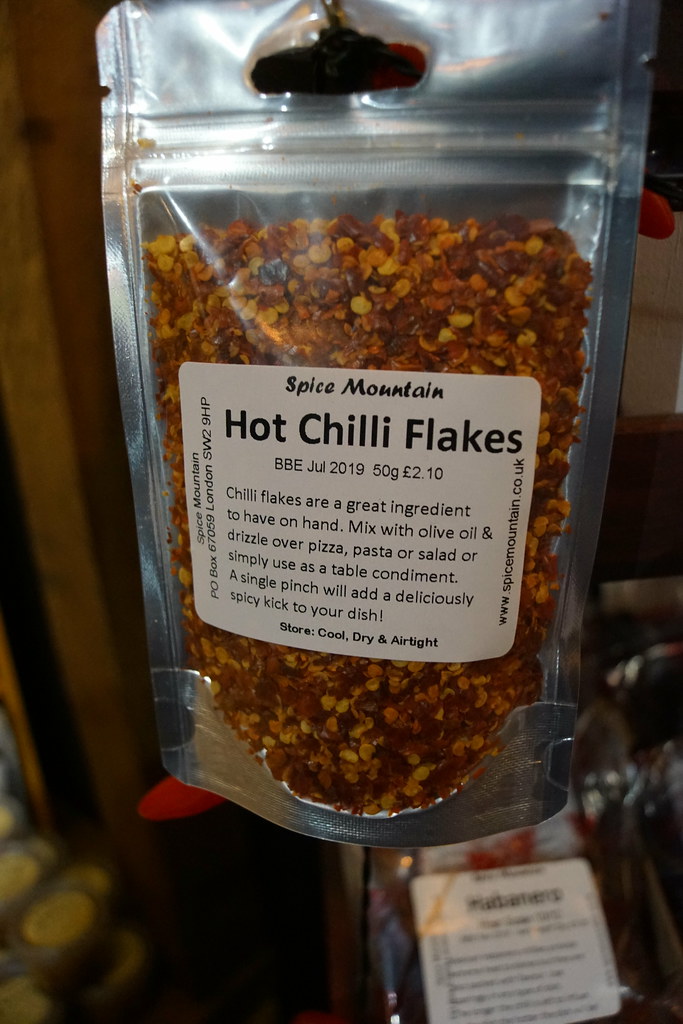 Hot Chilli Flakes, Spice Mountain, Borough Market, Southwark, London