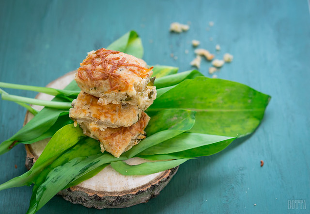 ramson scone with cheese