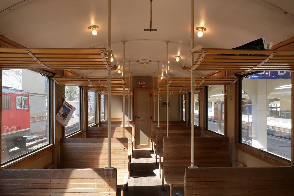 Train Cars Normal Historic Train RhB | The normal 2nd class car from 1928, the… | Flickr