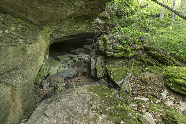 Mill Cave entrance, Overton County, Tennessee