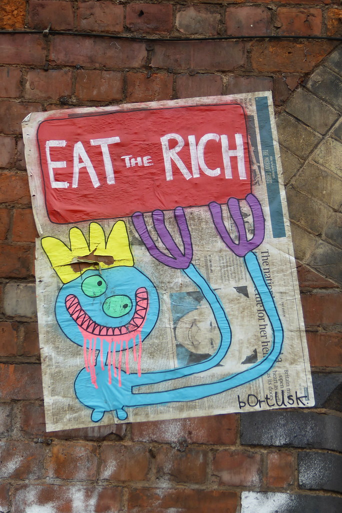 Bortusk Leer street art, Shoreditch